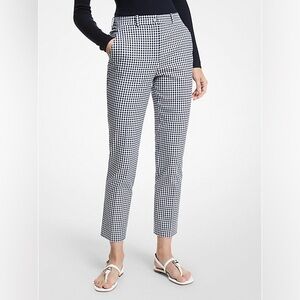 (90)MICHAEL KORS COLLECTION
Samantha Gingham Stretch Cotton Pants